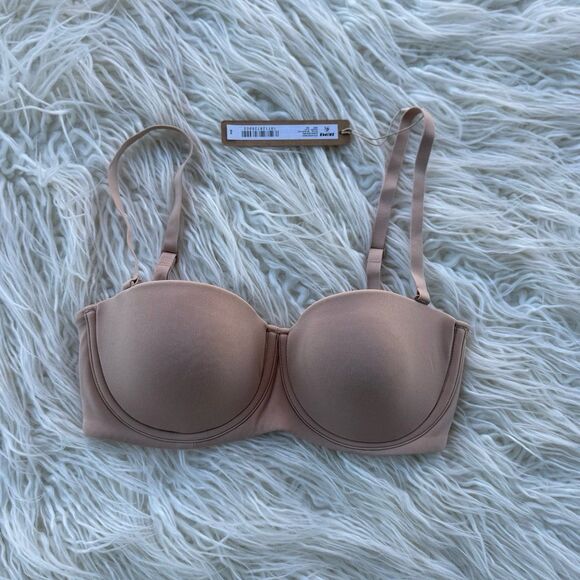 Skims Fits Everybody Strapless Bra Clay Size 32C - Picture 2 of 8